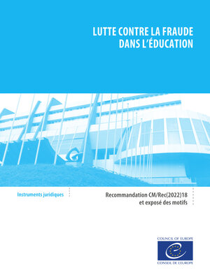 cover image of Lutte contre la fraude dans l'éducation